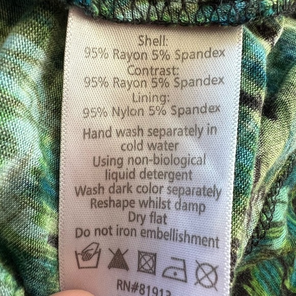 Plenty by Tracey Reese dress green small black - Picture 8 of 9